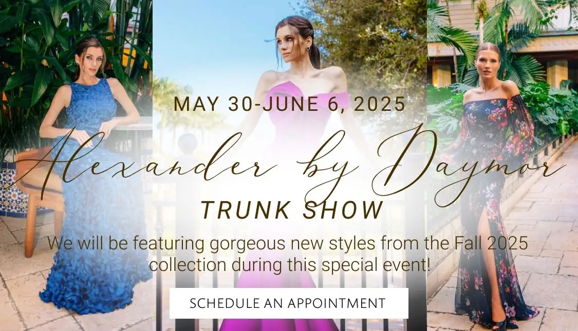 Alexander by Daymor Mother of the Bride Trunk Show at Carrie Karibo Bridal