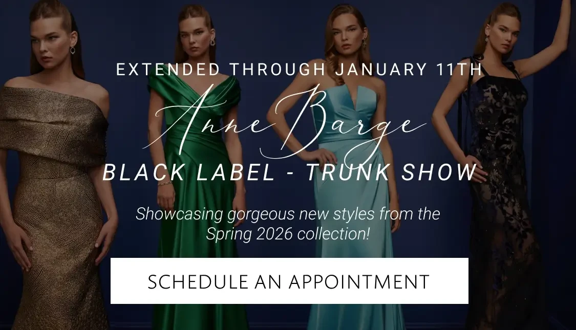 Anne Barge Black Label Trunk Show at Carrie Karibo Bridal