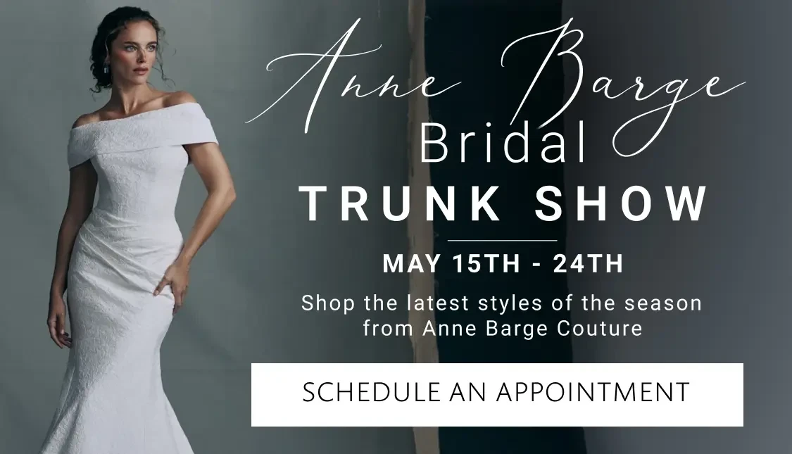 Anne Barge Bridal Trunk Show at Carrie Karibo Bridal