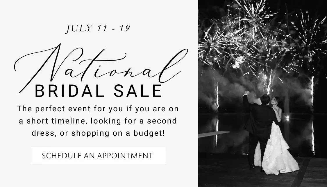 National bridal sale banner - mobile