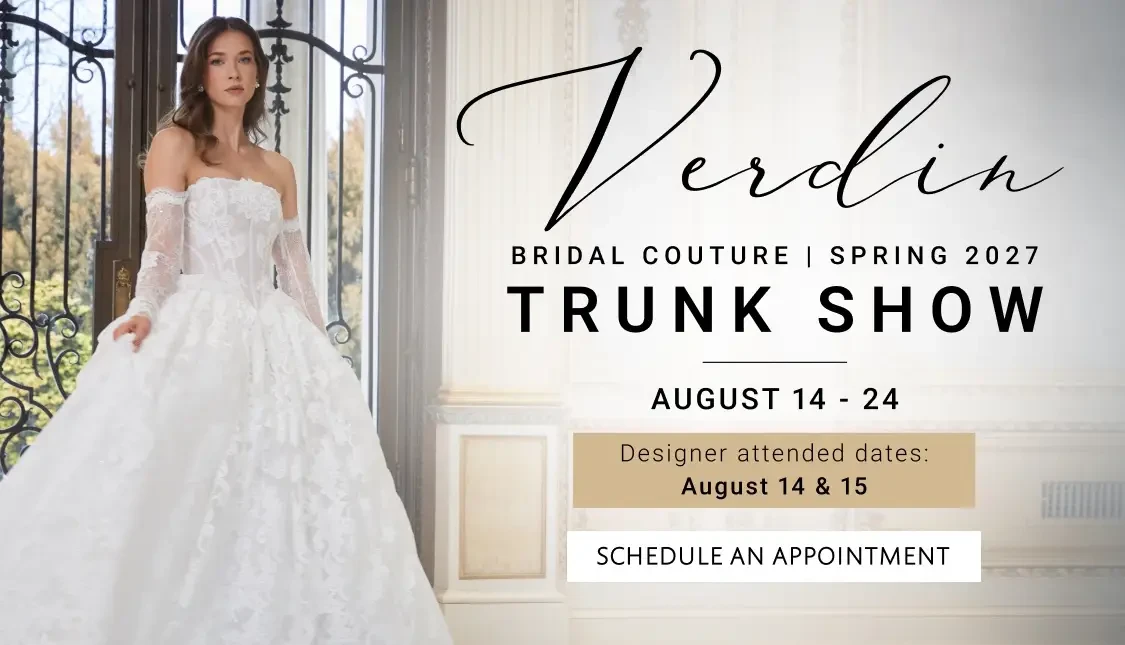 Verdin NY Trunk Show at Carrie Karibo Bridal