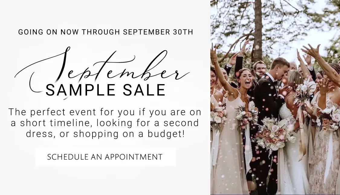 September Sample Sale at Carrie Karibo in OH