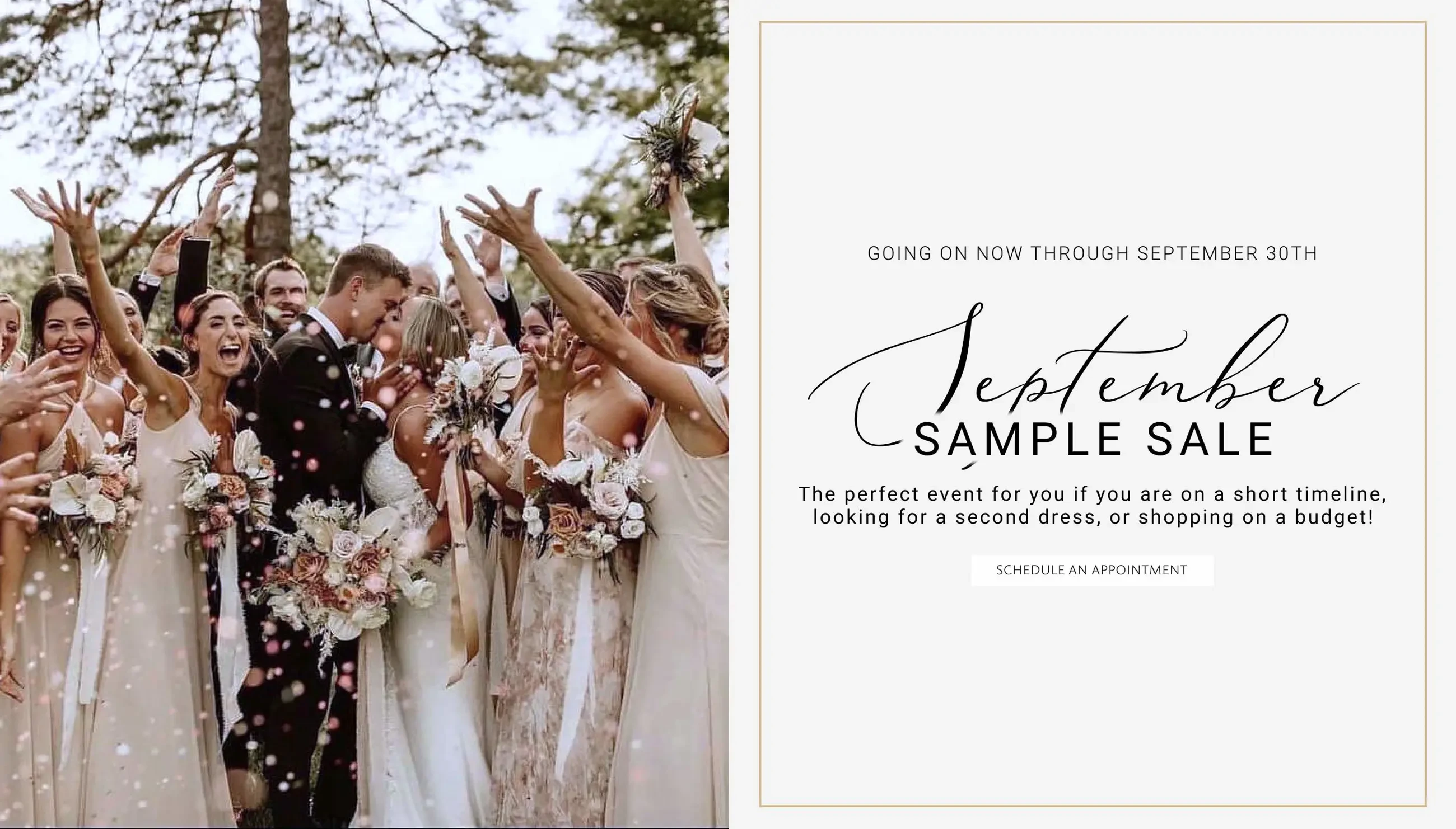 September Sample Sale at Carrie Karibo in OH